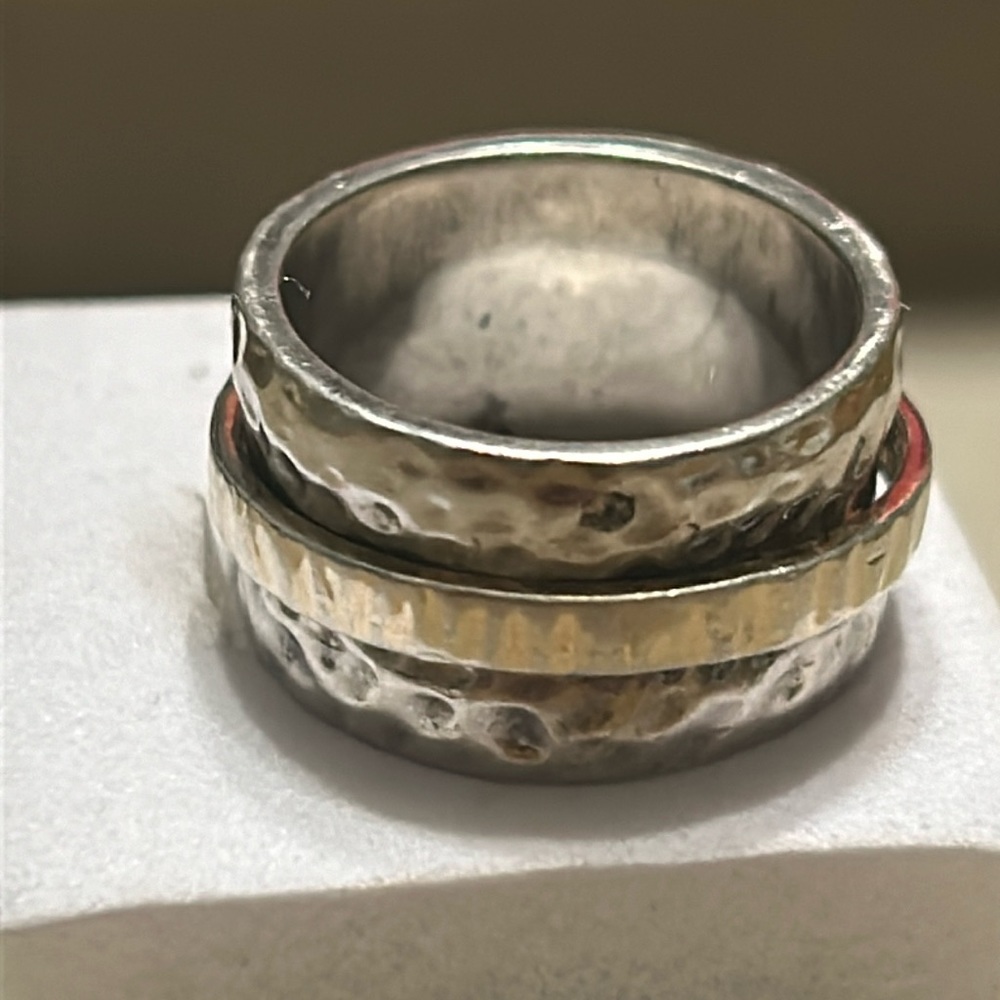Vintage silpada sterling silver band size 7
